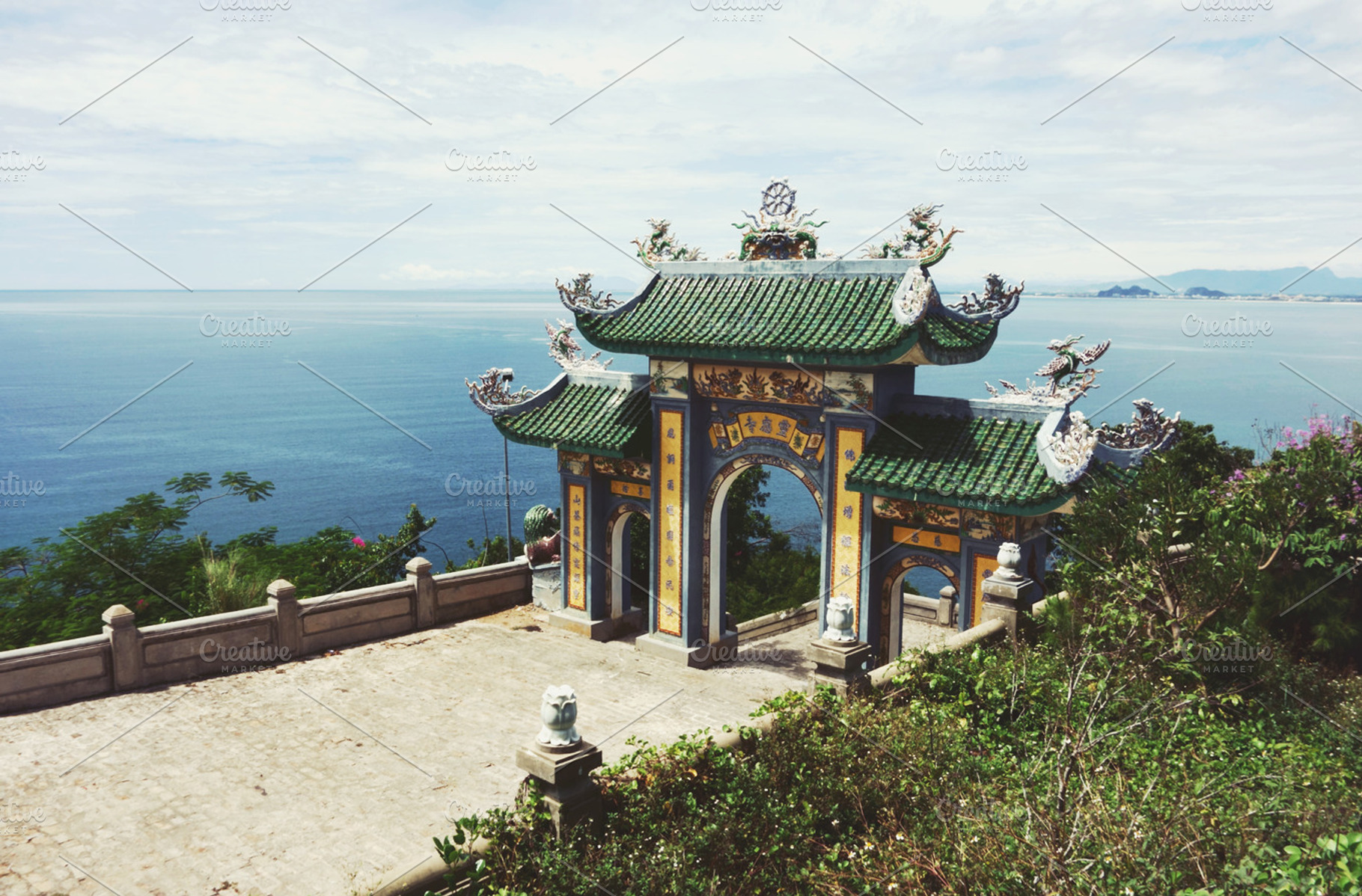 Temple By The Shore