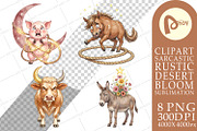 Sarcastic Desert Animal Sublimation, an Animal Illustration by Artnoy (Thumbnail 10 of 18)