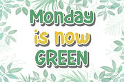 Green Tea | Refreshing and Awesome, a Sans Serif Font by Tigadestd Type (Thumbnail 5 of 7)