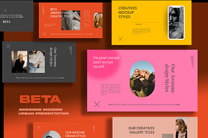 BETA - Urban Powerpoint Template