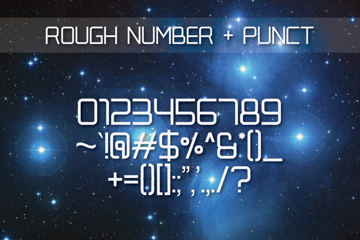Realtech Typeface preview 7