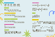 UT Ayonah - A Playful Display Font, a Sans Serif Font by Universitype (Thumbnail 5 of 14)