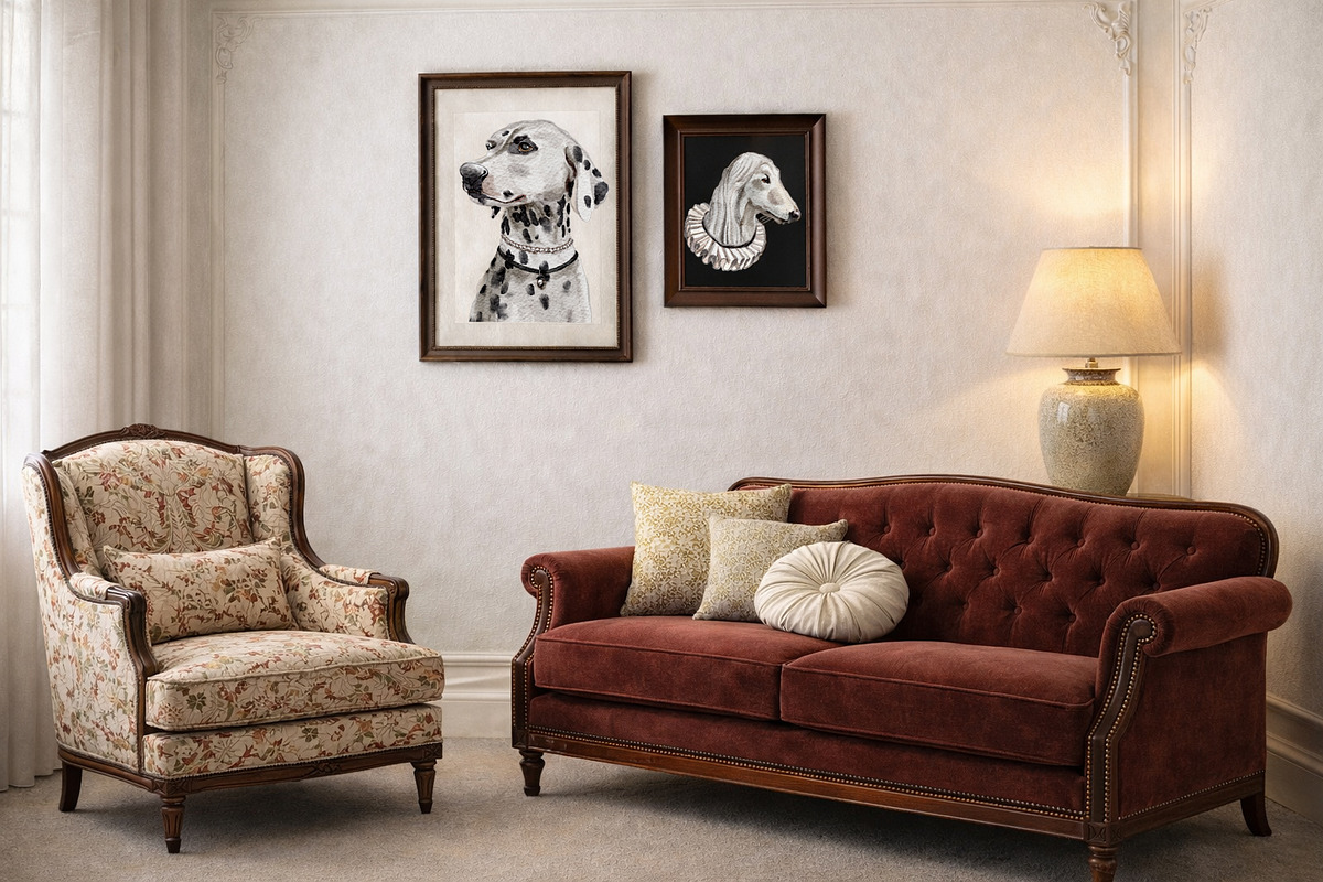 The Noble Manor-victorian animals, a Decorative Illustration by Amely.Art (Photo 4 of 15)
