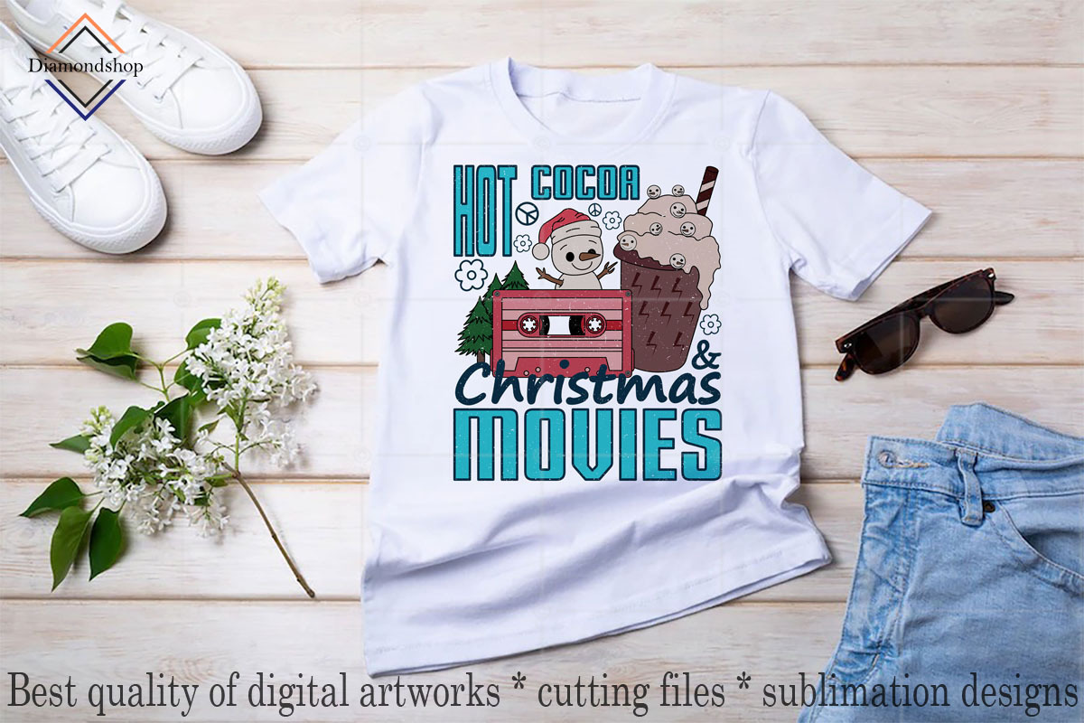 Retro Christmas Sublimation Bundle, a Decorative Illustration by DiamondShop (Photo 12 of 20)