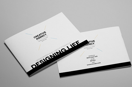 Creative Agency A5 Brochure InDesign