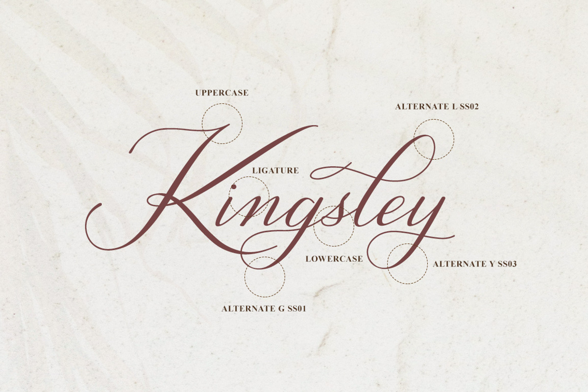 Gresilya Calligraphy Script Font, a Handwritten Font by Heinzel Std (Photo 8 of 10)