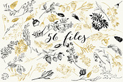 Florygraphy. Autumn. Ink clipart, an Illustration by LABFcreations (Thumbnail 3 of 4)