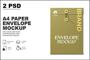 Envelope Mockup, a Mockup by mockupbuys