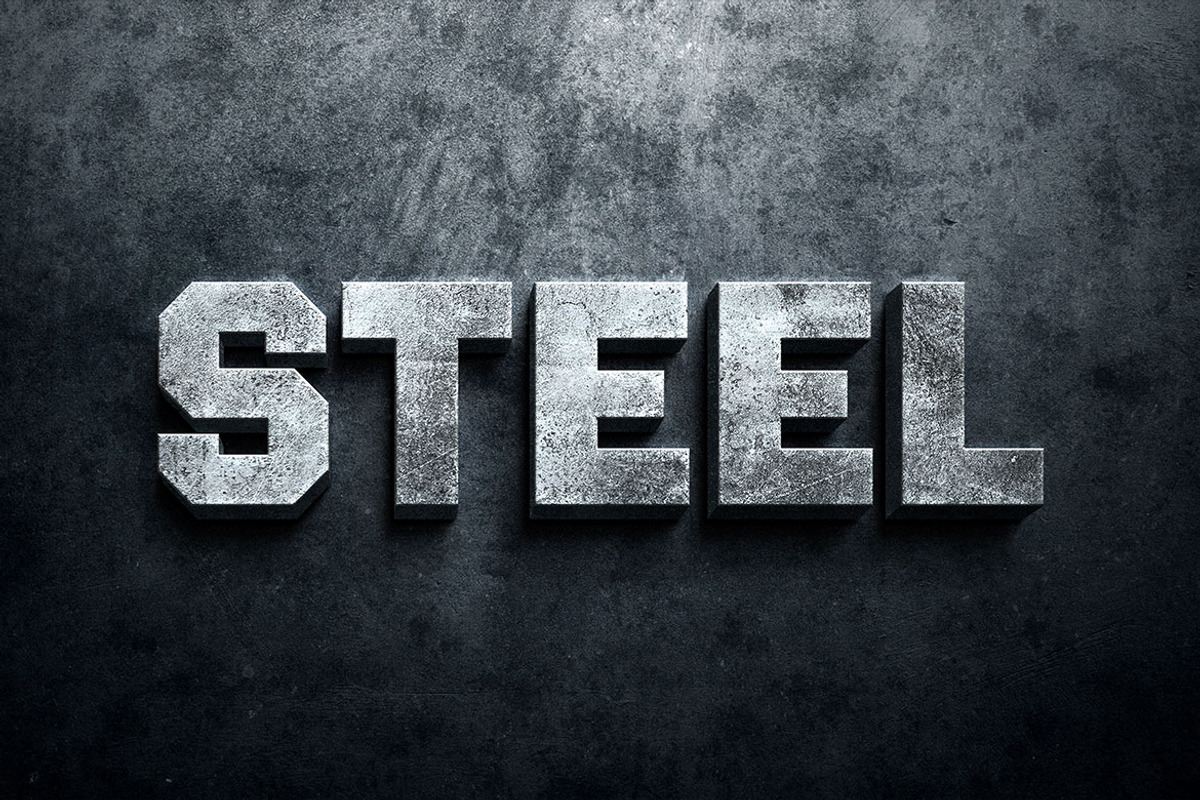 Metallic Text Effect, a Layer Style Add-On by dokudokunomi (Photo 3 of 4)
