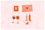 Valentine Graphics - Cute Clip Art, a Decorative Illustration by Marinastu (Thumbnail 7 of 9)