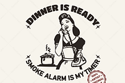 Retro Housewife SVG Funny Kitchen, a Graphic by TanchaArt (Thumbnail 1 of 9)