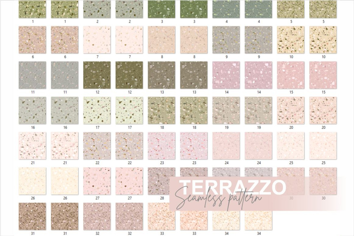 TERRAZZO - seamless pattern., a Texture Graphic by Collection by VY (Photo 12 of 13)