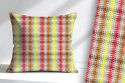 Yellow and Red Geometric Seamless, a Pattern Graphic by Sharon Schwalbe (Thumbnail 3 of 5)