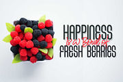 Fresh Berries - Script & Sans Font, a Script Font by Inspiratype (Thumbnail 9 of 10)