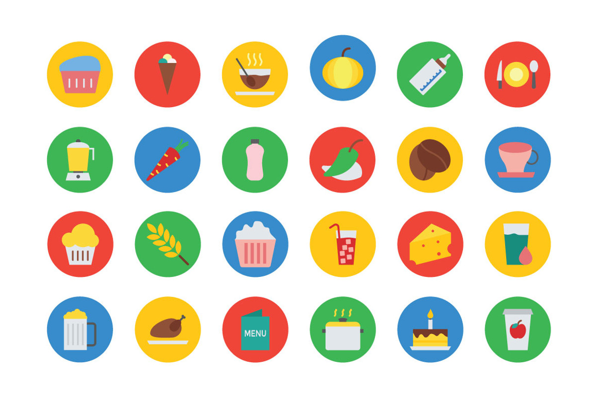 300+ Food Vector Icons preview 3