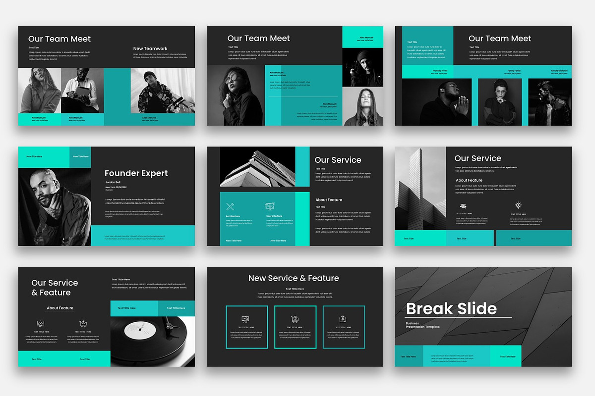 Versaille-Business PowerPoint, a Presentation Template by kreatifreya (Photo 3 of 5)