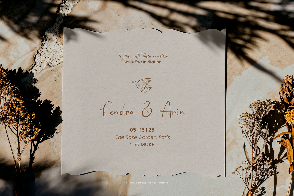 Bohemiya Felmirah | Signature Font, a Script Font by Denustudios (Photo 7 of 12)