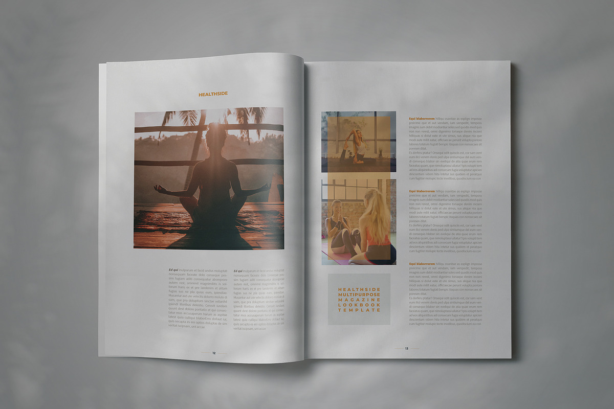 HEALTHSIDE - Magz Lookbook Template, a Magazine Template by Indotitas (Photo 8 of 11)