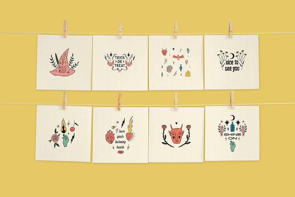 Halloween Bundle, an Animal Illustration by Annie Konst (Photo 5 of 13)