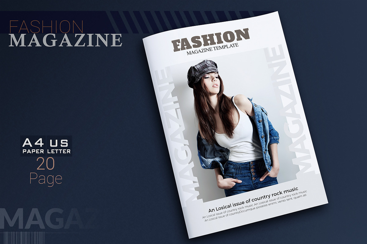 Fashion Magazine, a Magazine Template by artico (Photo 1 of 4)