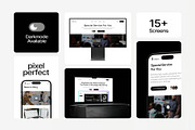 Vision - Marketing Landing Page, an UI Kit Template by Lumina_ui_ux202 (Thumbnail 2 of 5)
