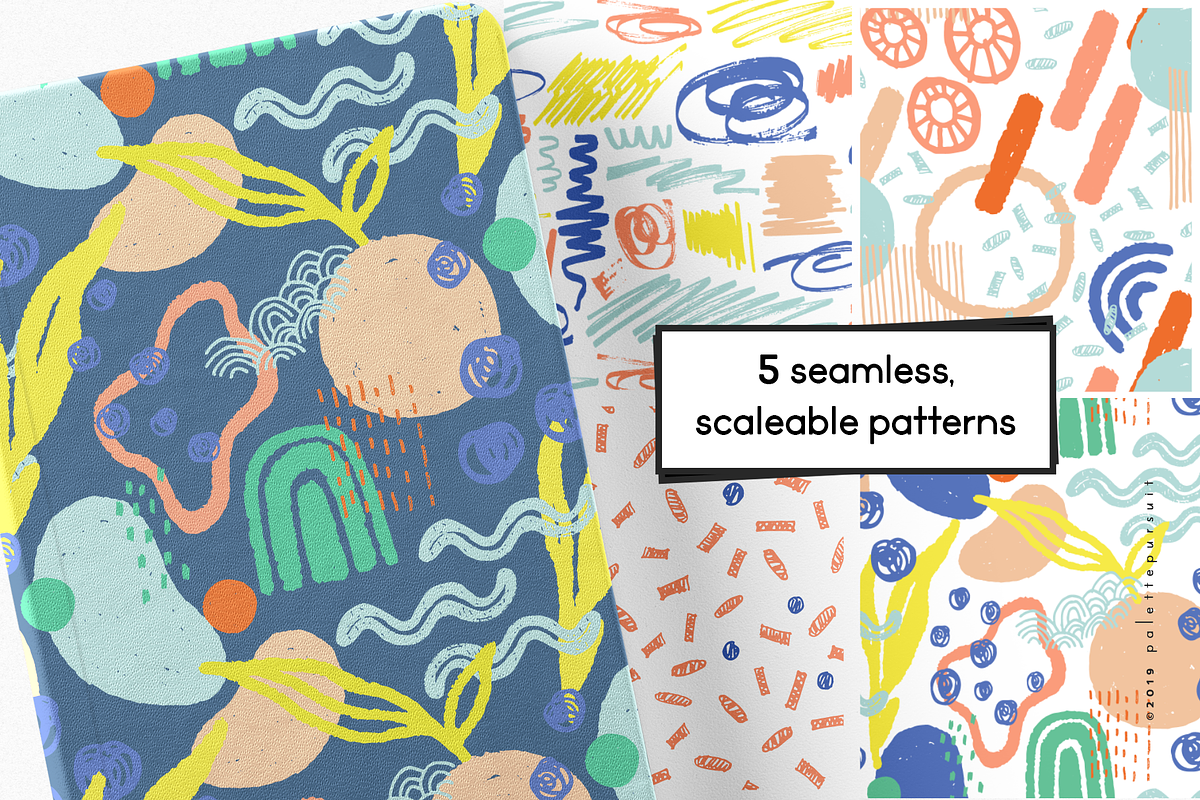 Colorful shapes and squiggles, a Graphic by Palette Pursuit (Photo 3 of 6)