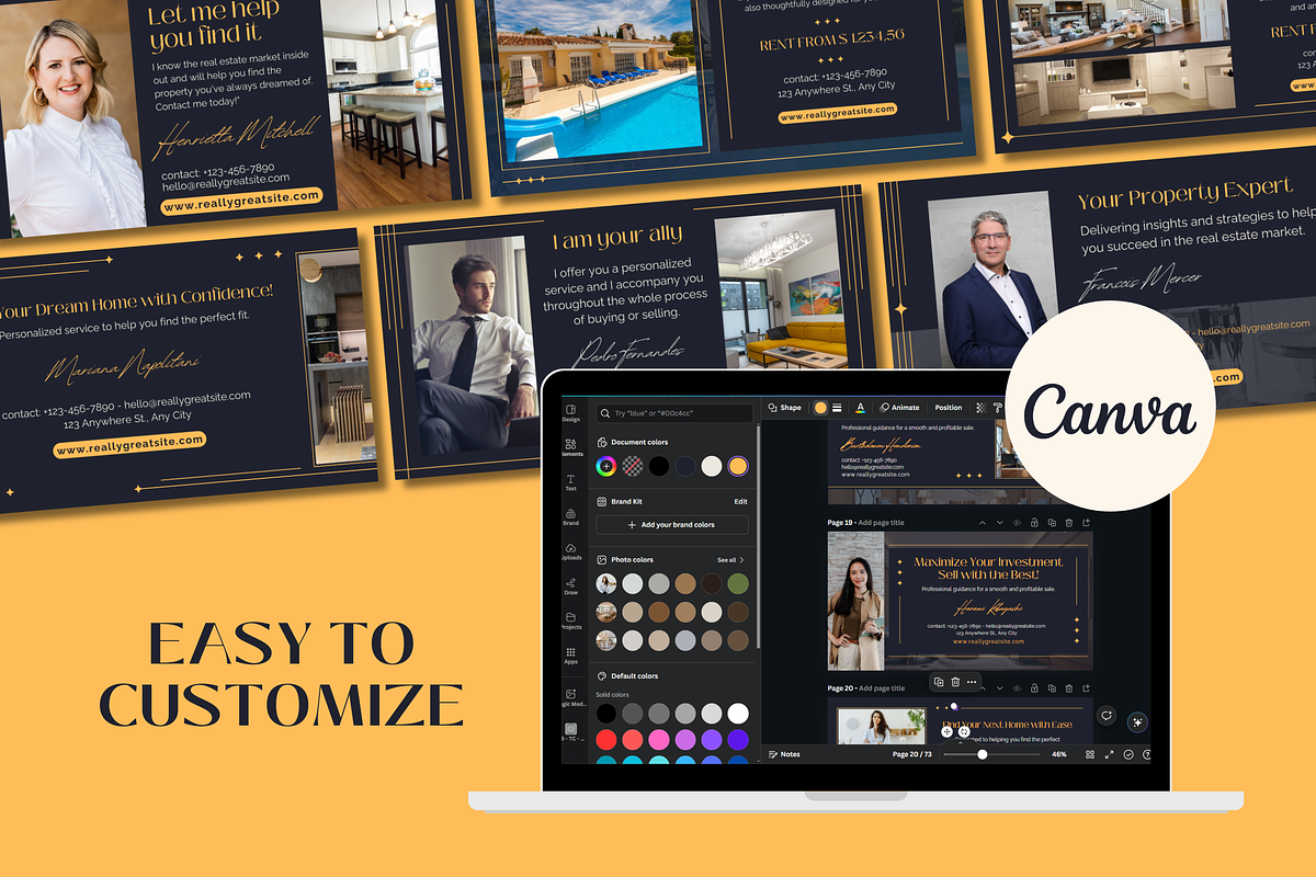 60 Realtor Facebook Ads Templates, a Templates & Theme by TemplateCastleStore (Photo 8 of 9)
