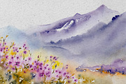 12 Watercolor Paper Textures, a Texture Graphic by Design Squad (Thumbnail 5 of 8)