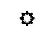 Gear & Cogwheel Silhouette Vector Bu, an Illustration by jahid234 (Thumbnail 11 of 51)