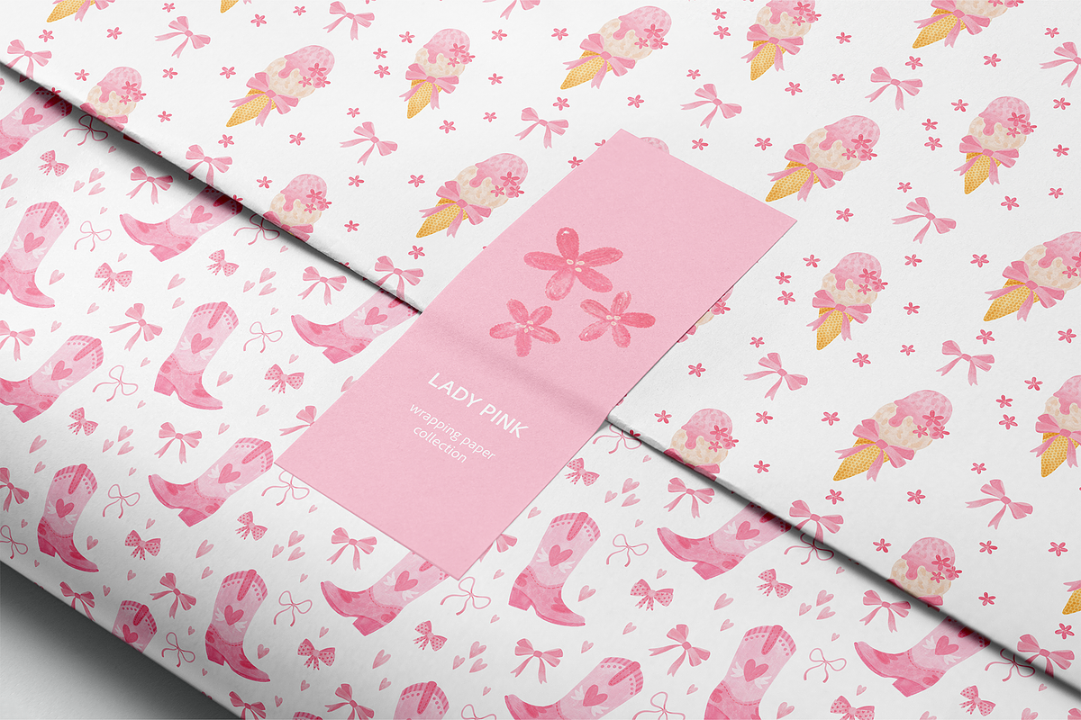 Pink Coquette Clipart Collection, an Object Illustration by Leysan Shayak (Photo 10 of 10)