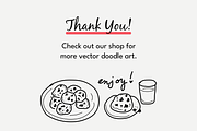 Baking Cookies Illustrations, a Food Illustration by AJ Doodles (Thumbnail 16 of 16)