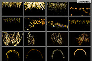 100 Golden Lights Photo Overlays, a Texture Graphic by MixPixBox (Thumbnail 5 of 9)