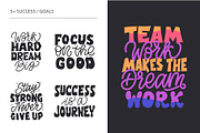 Handwritten Motivational Quote Set, an Object Graphic by Lettering_Logo (Thumbnail 6 of 16)