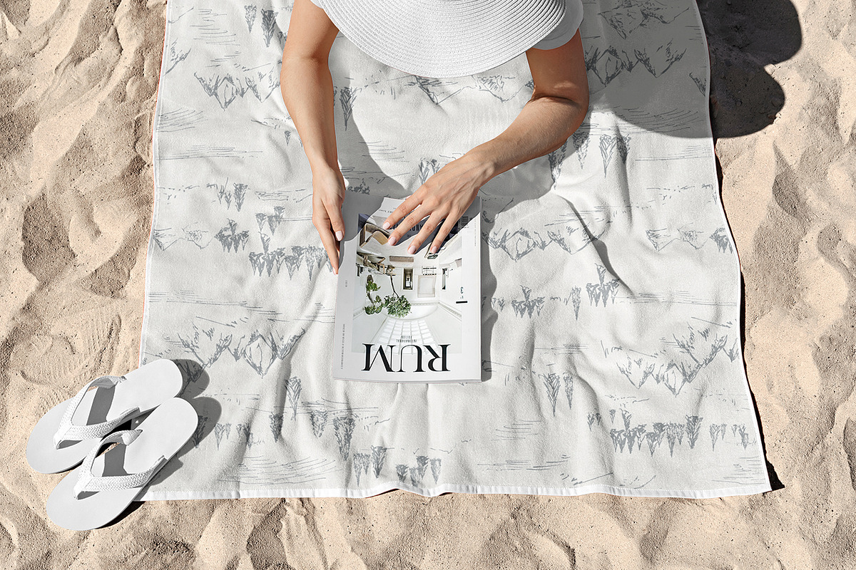 Sketched Mountains, a Pattern Graphic by MalyskaStudio (Photo 14 of 14)