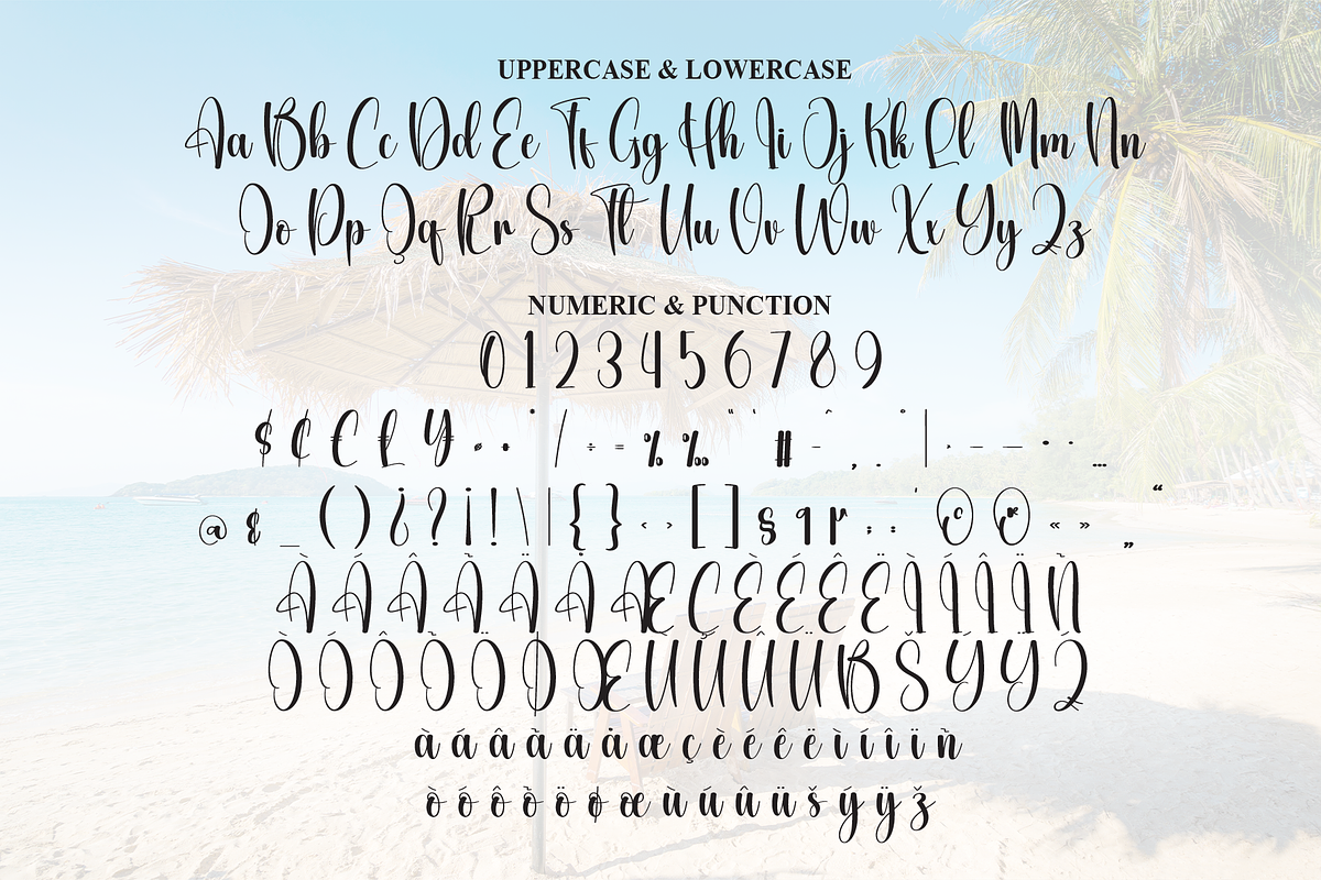 Vacation | Script Font, a Handwritten Font by Scratchones (Photo 7 of 9)
