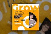Marketing agency social media post, a Social Media Template by Tanmoy Topu (Thumbnail 6 of 6)