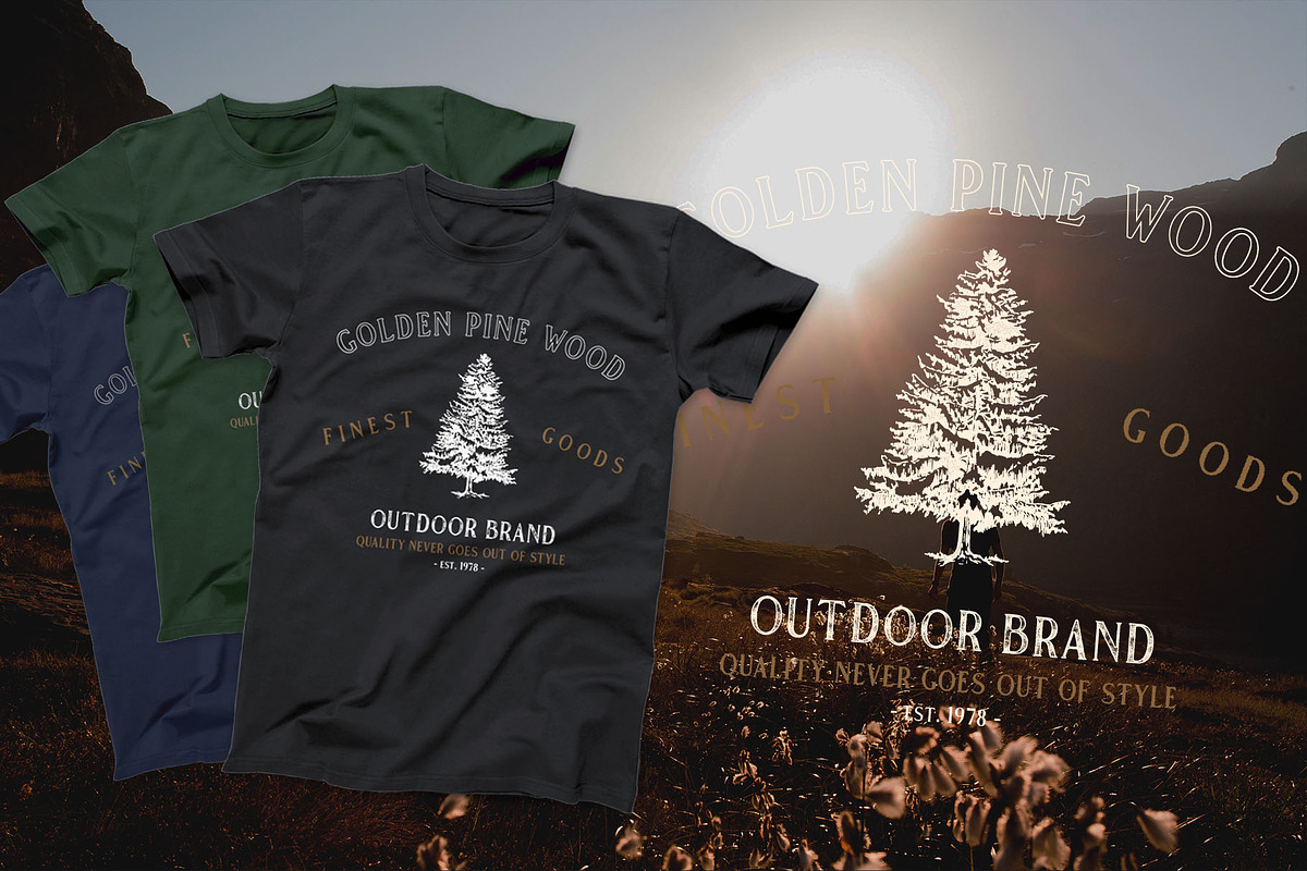 Gold Coast - Vintage Serif + Extras preview 2