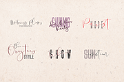 Moraless//Font Duo, a Script Font by GRAPHICPRESS (Thumbnail 9 of 10)