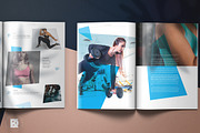 Fitness Sport Magazine, a Magazine Template by Kahuna Design (Thumbnail 3 of 9)