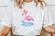Pink Summer Sublimation Clipart, an Illustration by Craft Nest (Thumbnail 3 of 6)