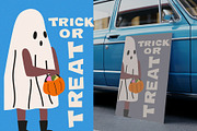Trick or Treat. Halloween clipart, a Seasonal Illustration by Luamor (Thumbnail 8 of 10)
