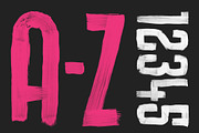 Mr. Poster - SVG Brush Font, a Font by Type Cargo (Thumbnail 6 of 10)