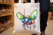 Funny Summer Fly Insects Clipart, an Illustration by Rose Art (Thumbnail 5 of 7)