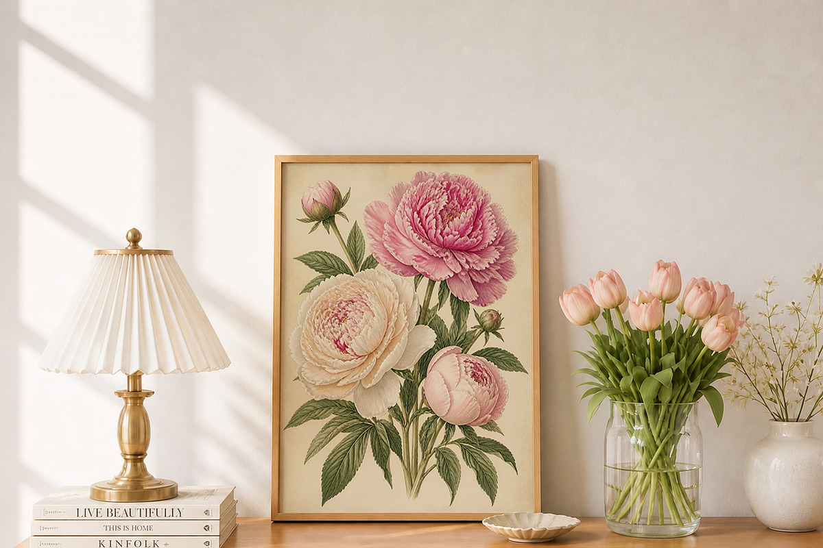 Vintage Botanical Wall Art Bundle, a Decorative Illustration by elfy creative (Photo 24 of 37)
