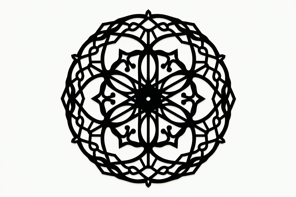 Intricate Mandala Laser Cut Designs, an Object Graphic by balal (Photo 10 of 16)