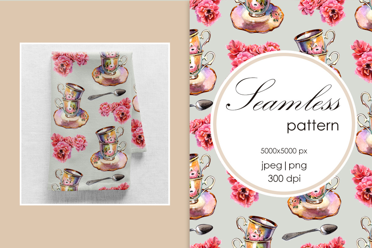 Porcelain tableware, an Illustration by Olha Urdeichuk (Photo 8 of 11)