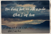 Danica Tribute Brush & SVG Font, a Script Font by Cruzine (Thumbnail 4 of 14)