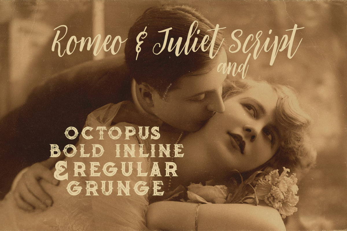 Romeo & Juliet Font Duo preview 2
