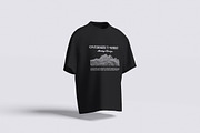 Oversize T-Shirt Mockup Bundle Set, a Shirt Mockup by Rielismee (Thumbnail 4 of 5)
