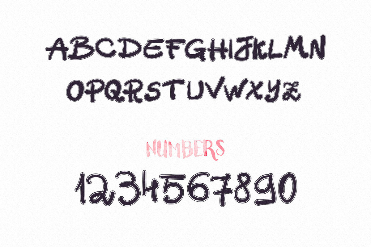 Watercolor Kit Styles + Typeface, a Script Font by JasGraphicTools (Photo 23 of 24)